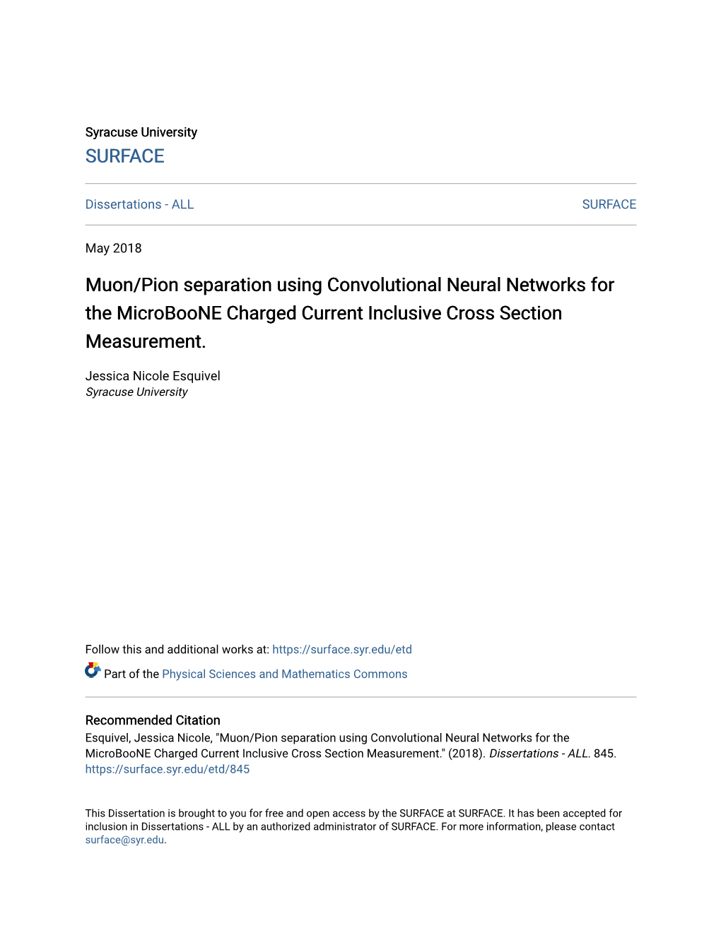 Muon/Pion Separation Using Convolutional Neural Networks for the Microboone Charged Current Inclusive Cross Section Measurement