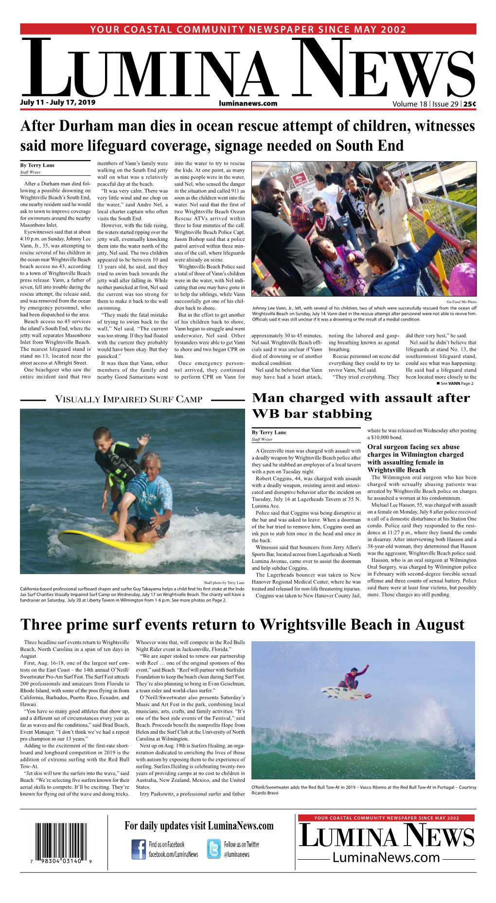 Your Coastal Community Newspaper Since May 2002