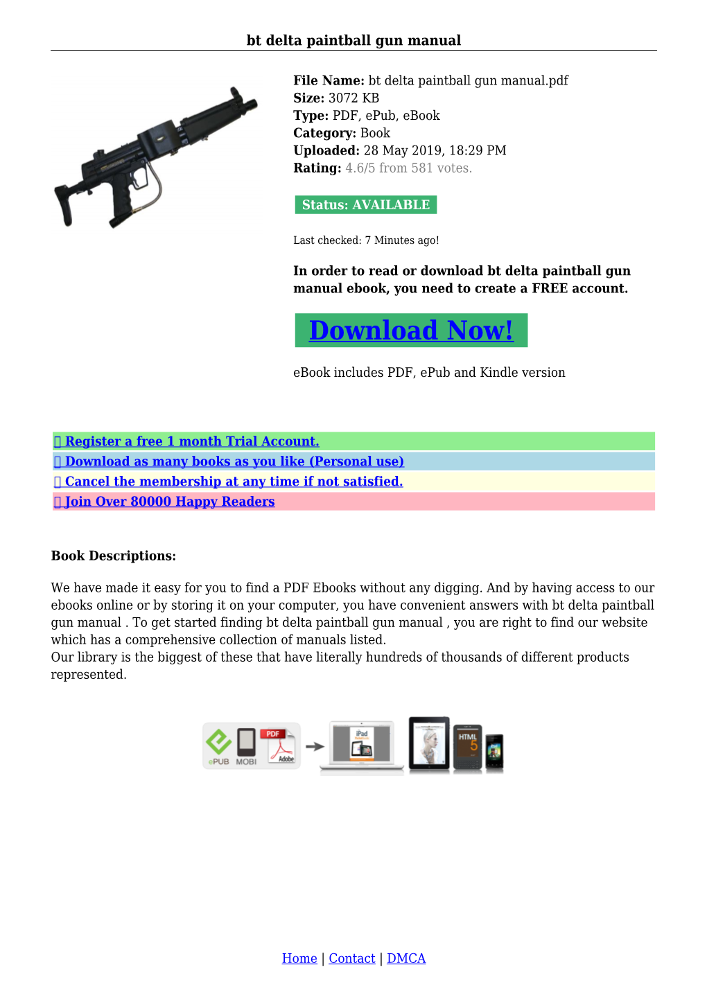 Bt Delta Paintball Gun Manual