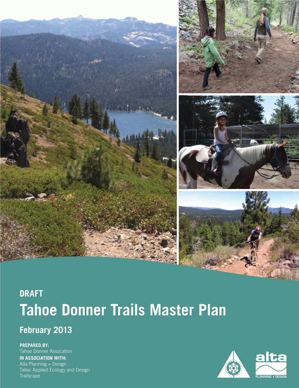 Tahoe Donner Trails Master Plan