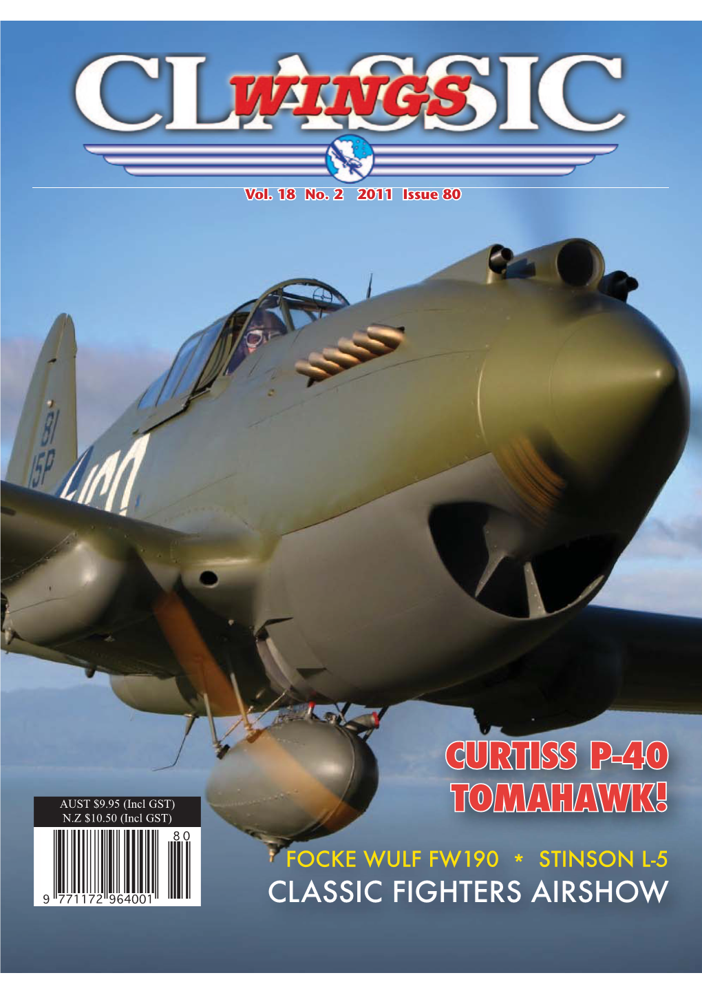Curtiss P-40 Tomahawk!