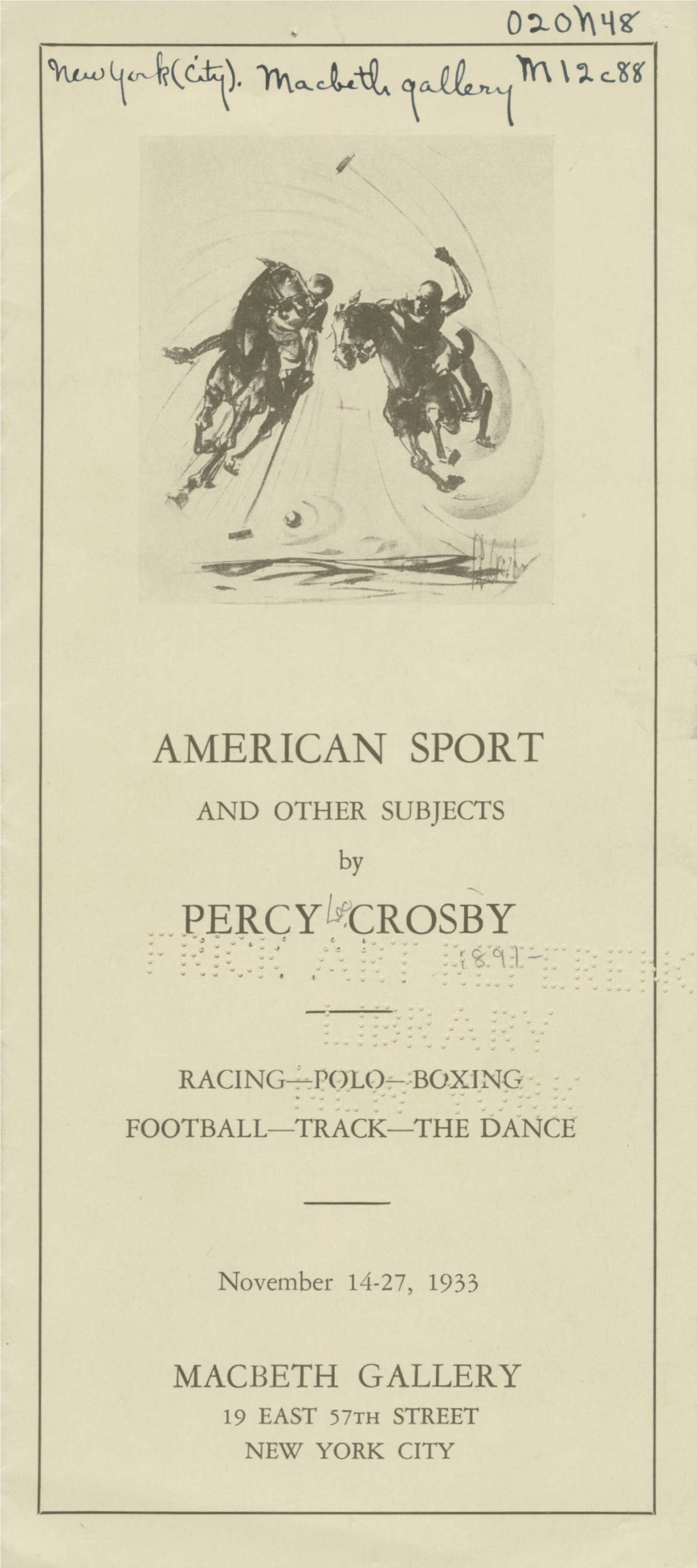 Percy Crosby ' * ^"' - , -