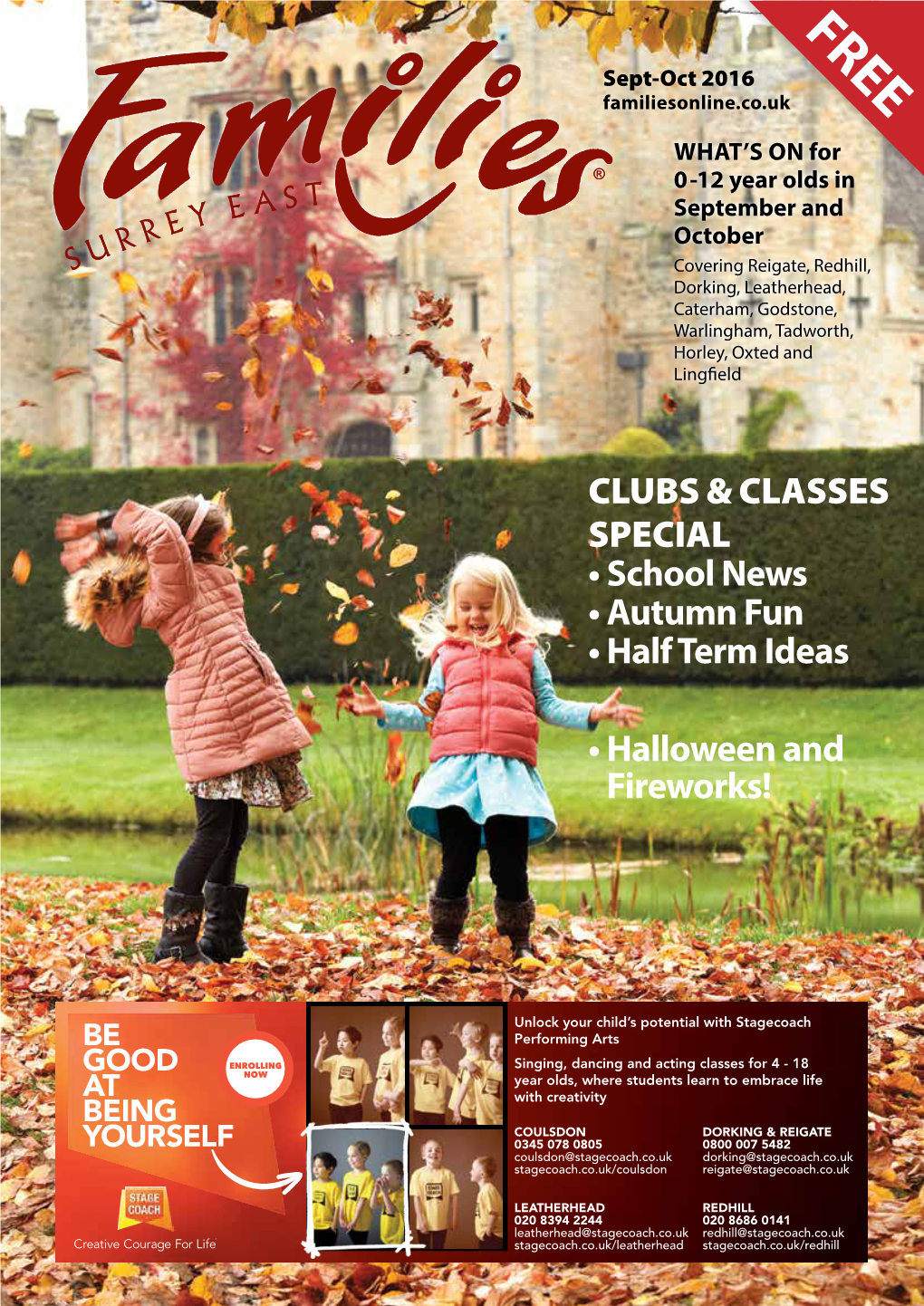 Clubs & Classes Special • School News • Autumn Fun • Half Term