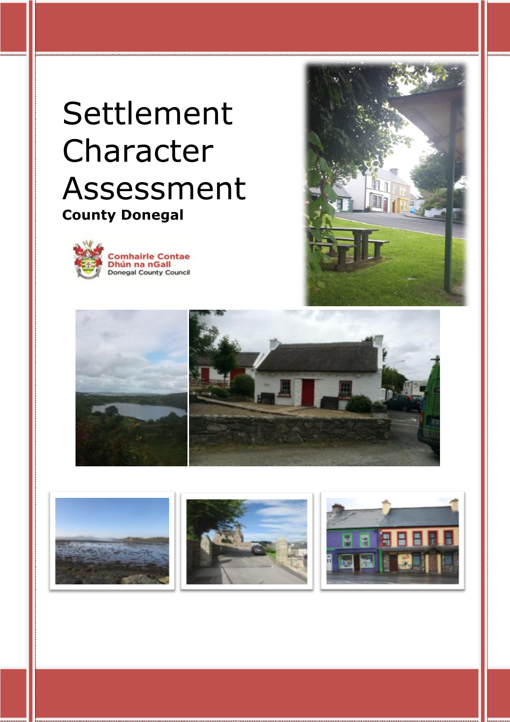 Settlement Character Assessment County Donegal