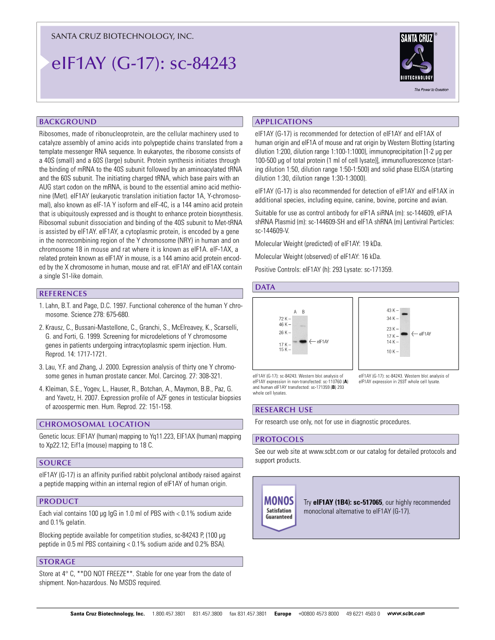 Datasheet Blank Template