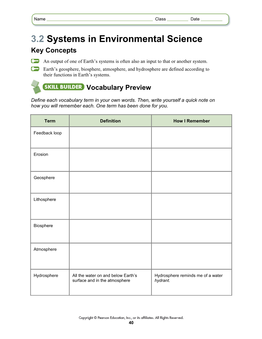 An Output of One of Earth S Systems Is Often Also an Input to That Or Another System