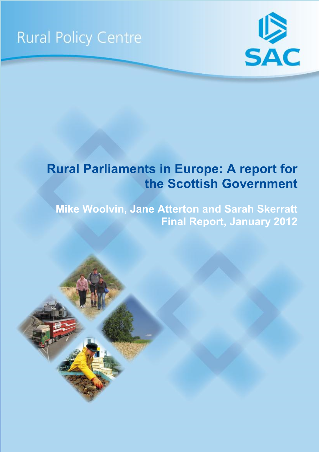 Rural Parliaments in Europe: a Report for the Scottish Government