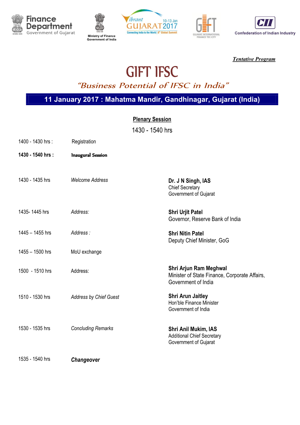 GIFT IFSC “Business Potential of IFSC in India”