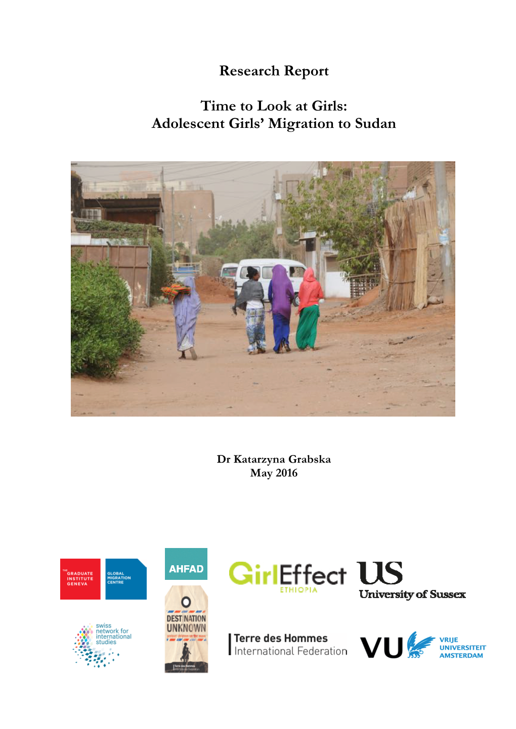 Adolescent Girls' Migration to Sudan