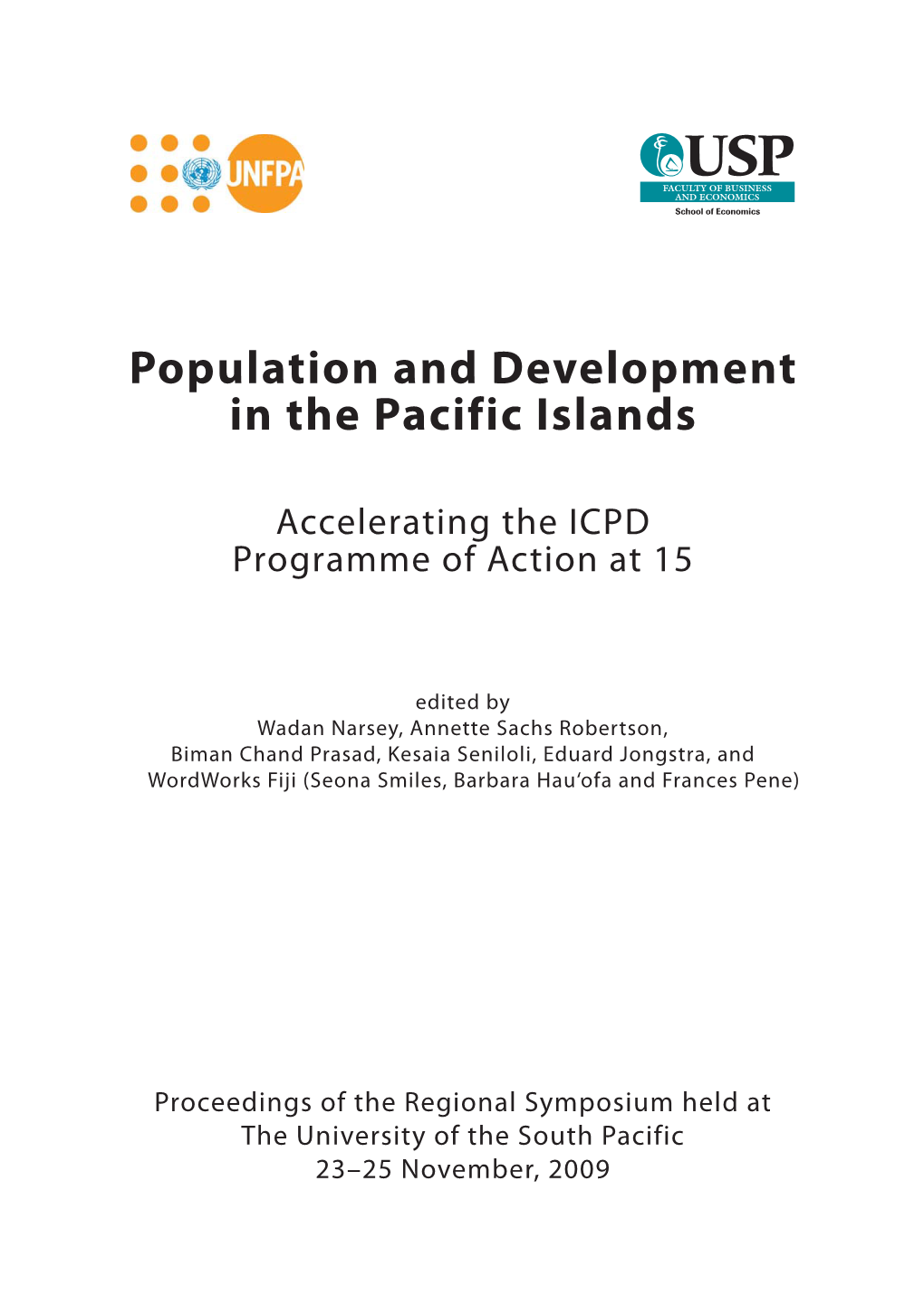 Population and Development in the Pacific Islands