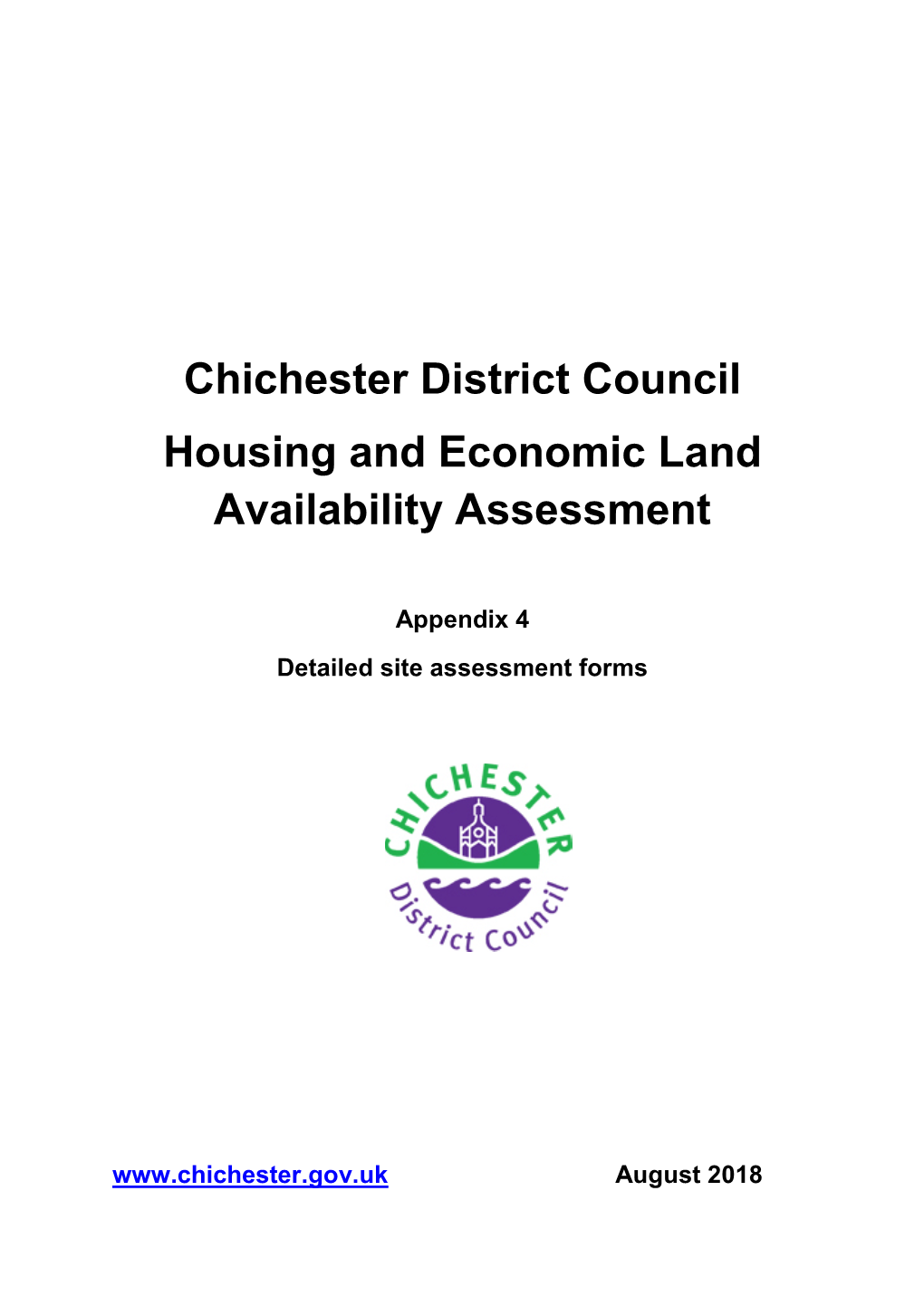 Chichester District Council Housing and Economic Land Availability Assessment