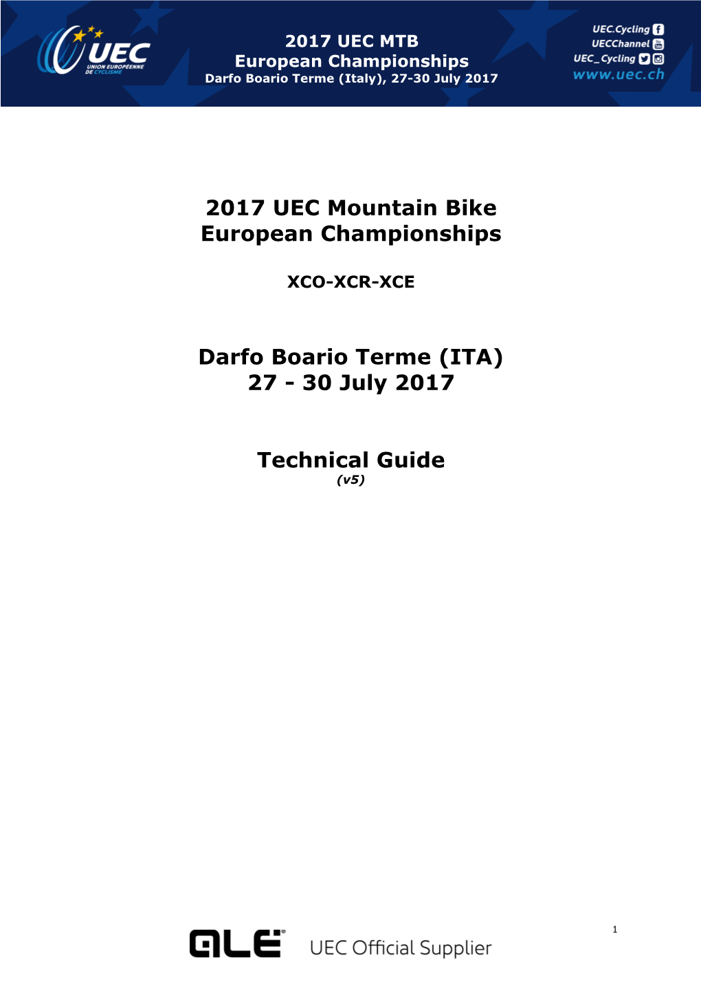 2017 UEC Mountain Bike European Championships Darfo Boario Terme (ITA) 27