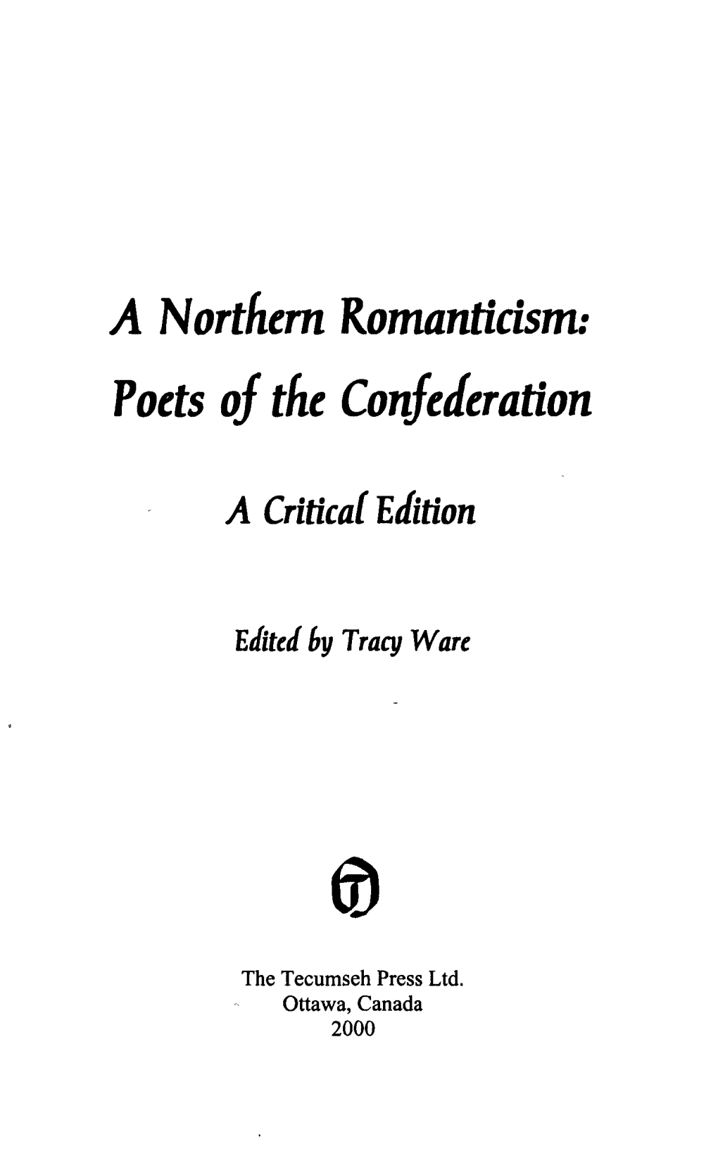 Poets of the Confederation