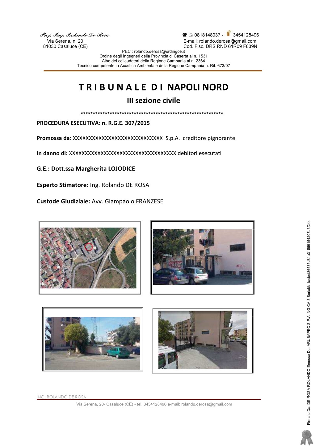 T R I B U N a L E D I Napoli Nord