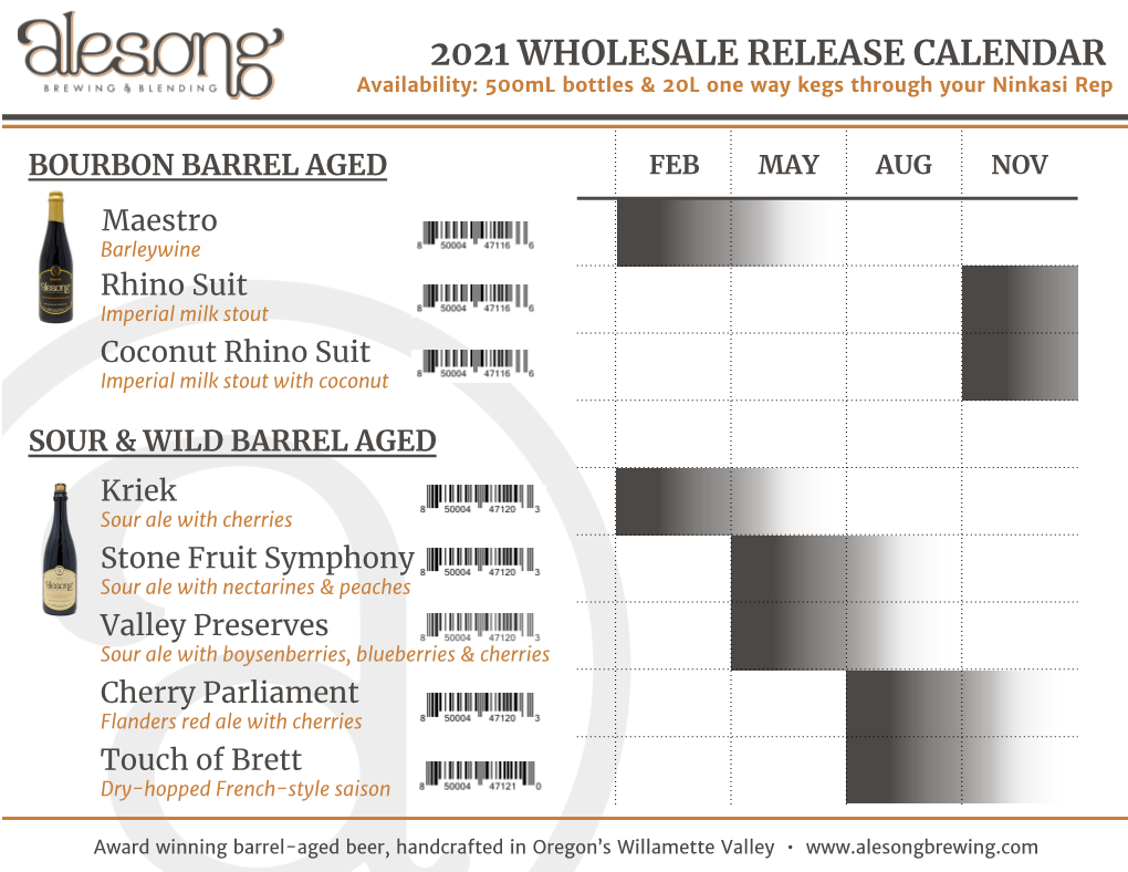 Release Calendar 2021WITHCODES(A)