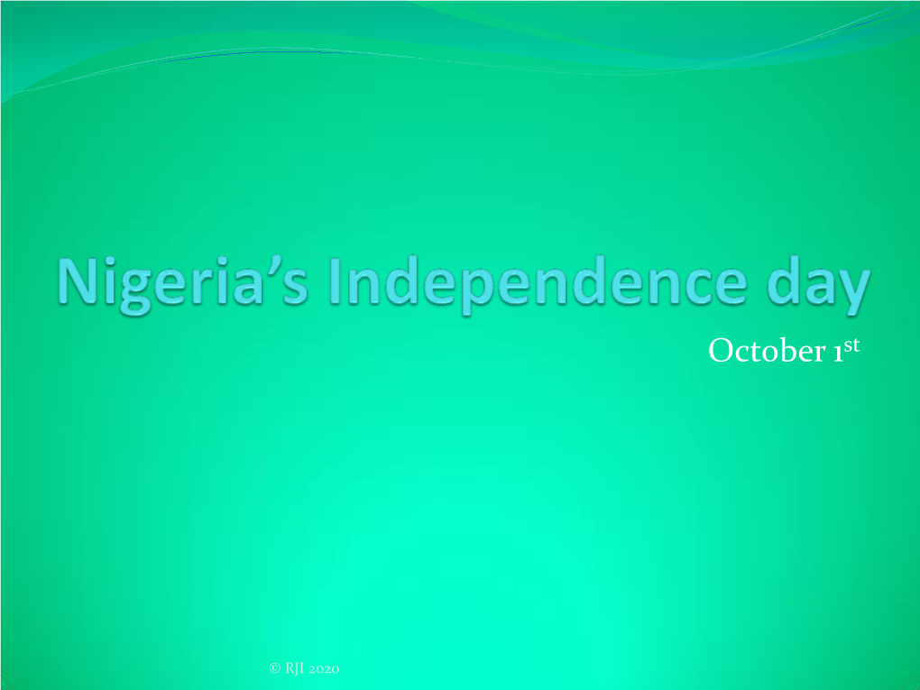 Independence