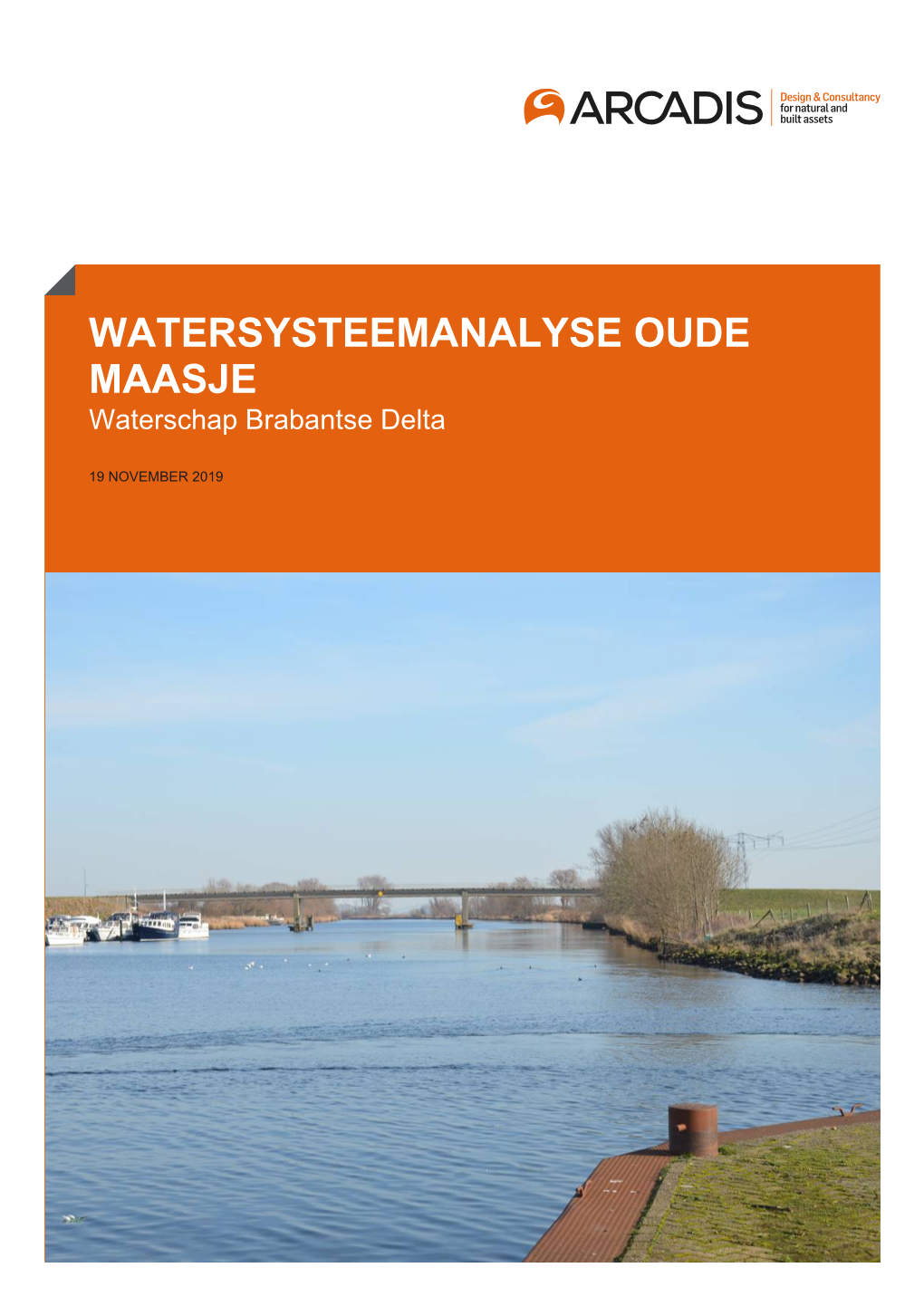 WATERSYSTEEMANALYSE OUDE MAASJE Waterschapmaasje Brabantse Delta Waterschap Brabantse Delta