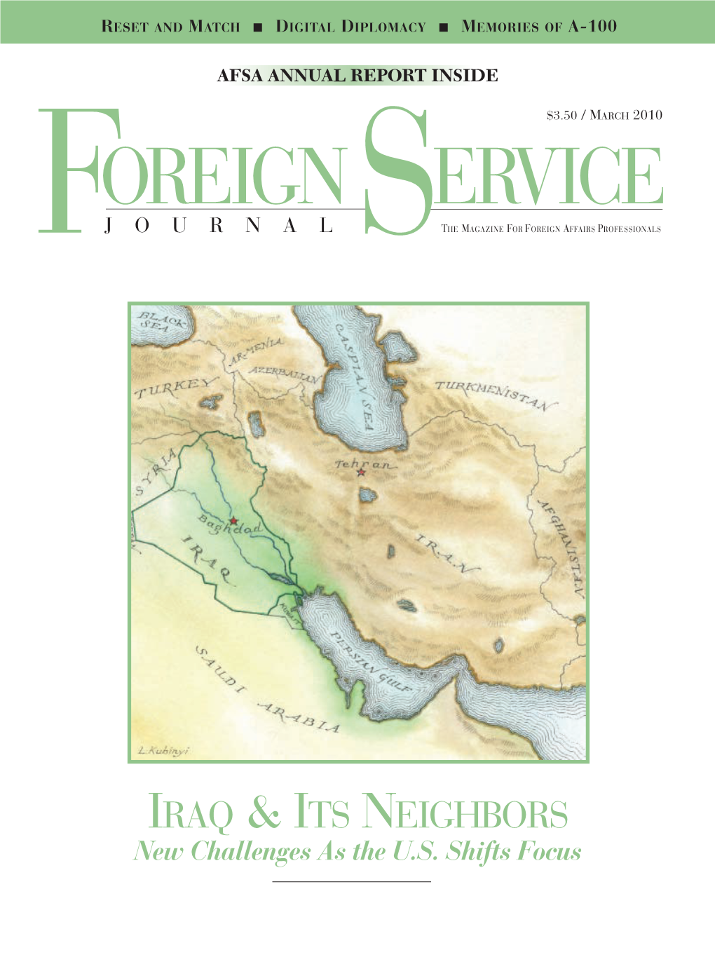 The Foreign Service Journal, March 2010.Pdf