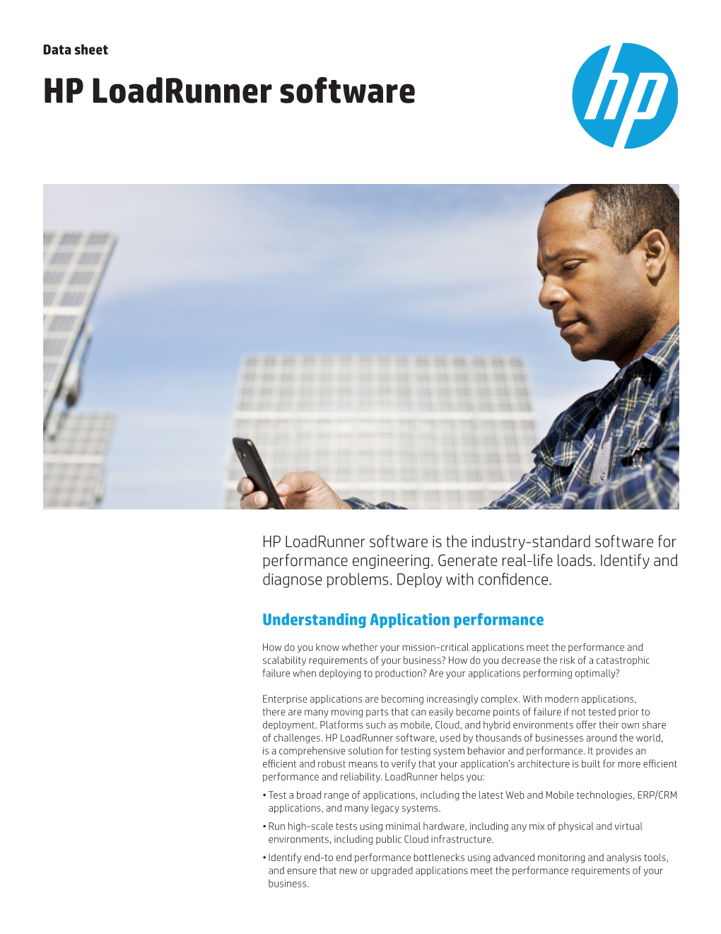 HP Loadrunner Software