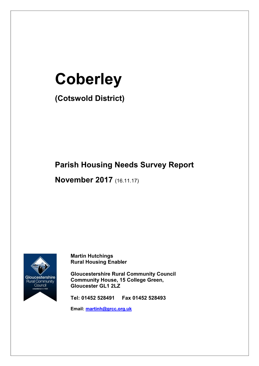 Coberley (Cotswold District)