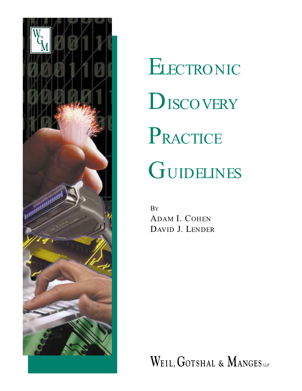 Electronic Discovery Practice Guidelines