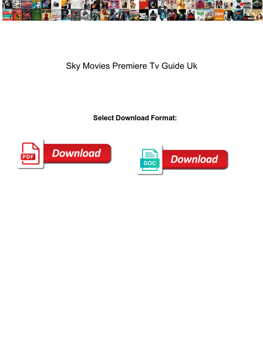 Sky Movies Premiere Tv Guide Uk