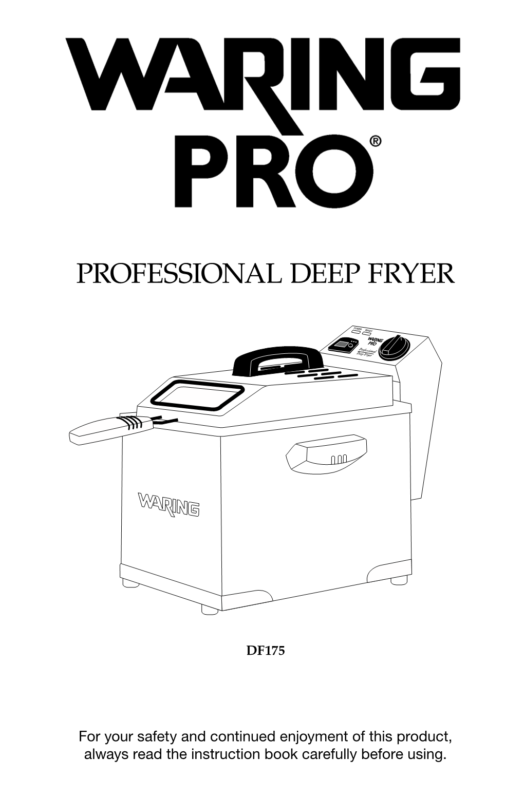 DF175 Waring Pro® Professional Deep Fryer