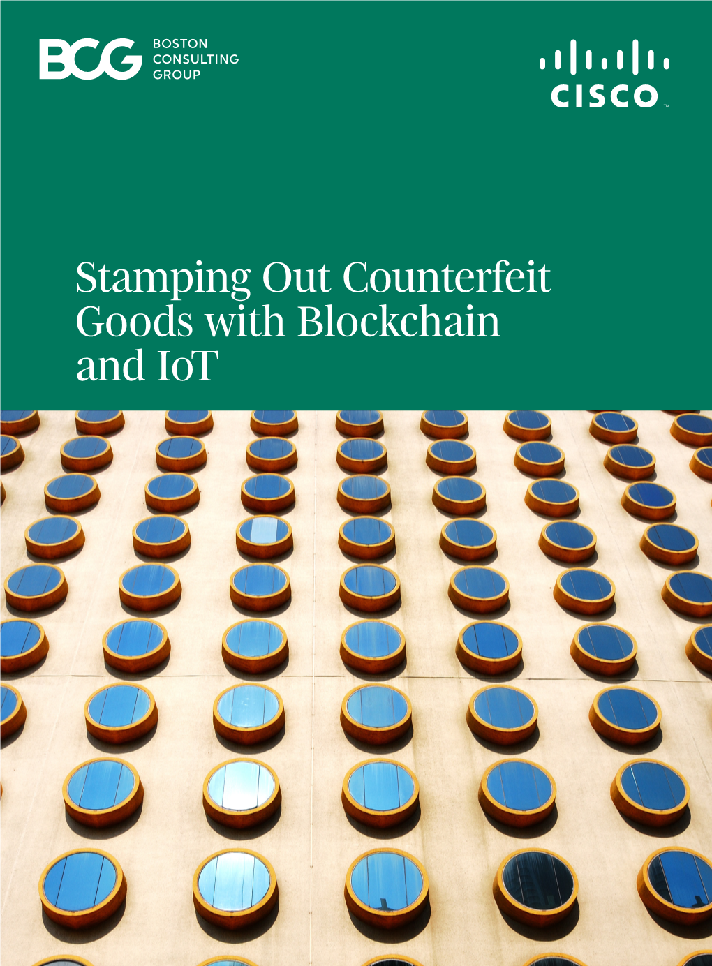 Stamping out Counterfeit Goods with Blockchain And