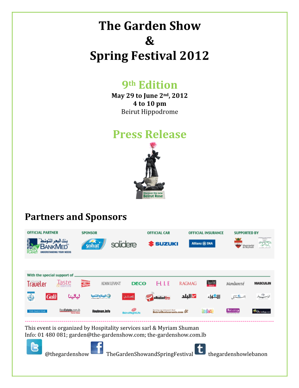 The Garden Show & Spring Festival 2012