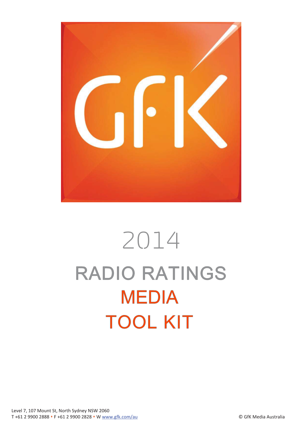 Radio Ratings Media Tool Kit