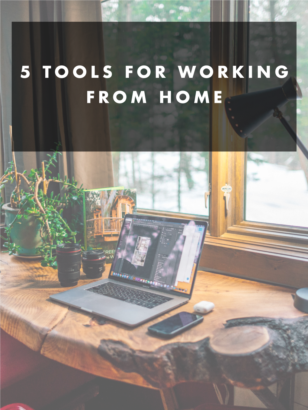 5 TOOLS for WORKING from HOME 5 Tools for Working from Home