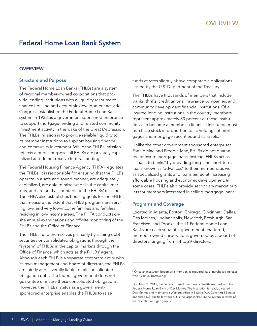 Federal Home Loan Bank System