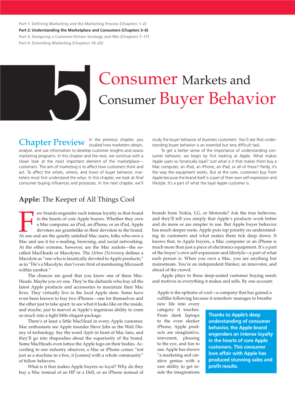 Consumer Buyer Behavior