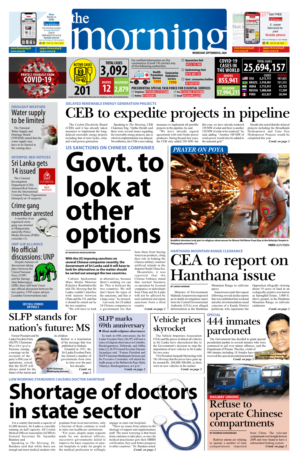 CEA to Report on Hanthana Issue