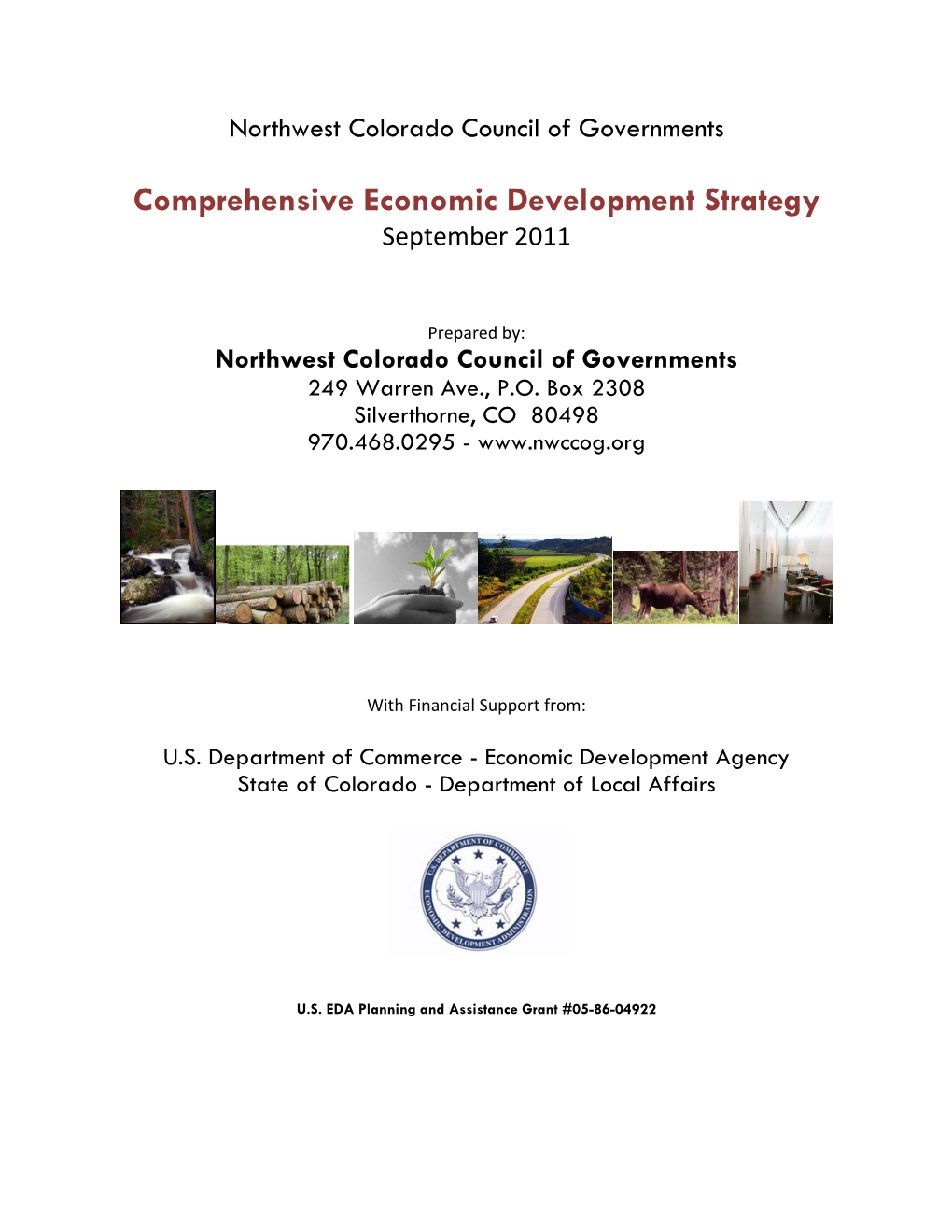 Comprehensive Economic Development Strategy September 2011