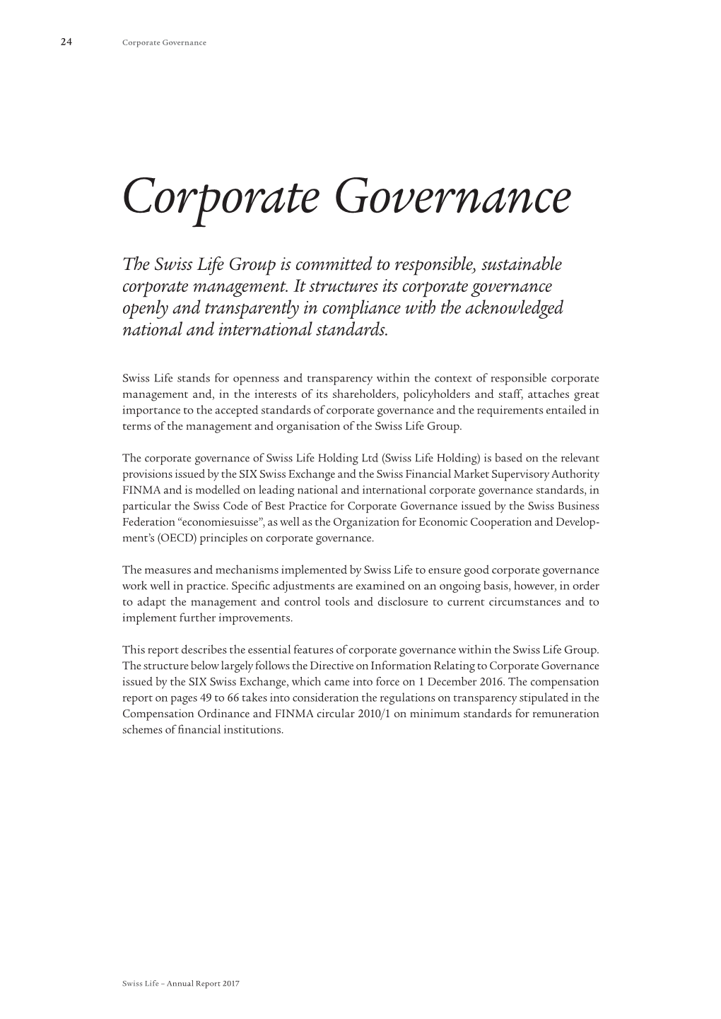 Corporate Governance 24