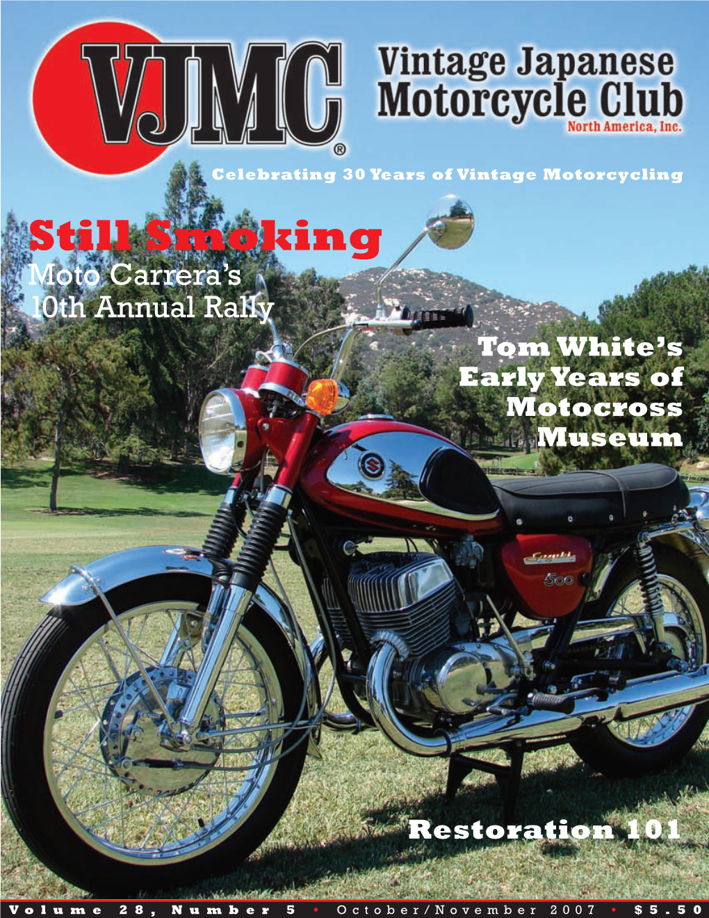 Still Smoking Moto Carrera’S 10Th Annual Rally Tom White’S Early Years of Motocross Museum