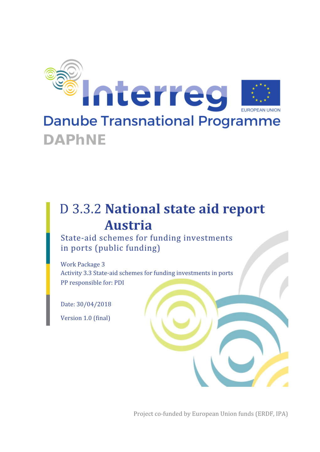 Austria State-Aid Schemes for Funding Investments in Ports (Public Funding)