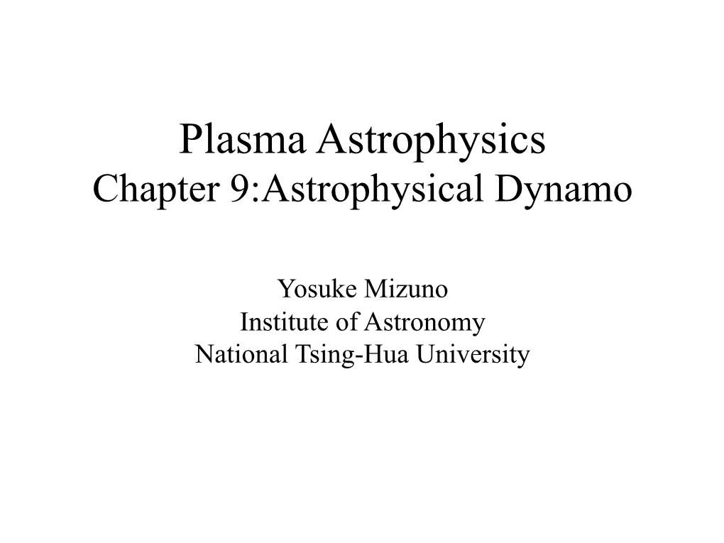 Nonlinear Dynamo Or Dynamic Dynamo Vector Potential