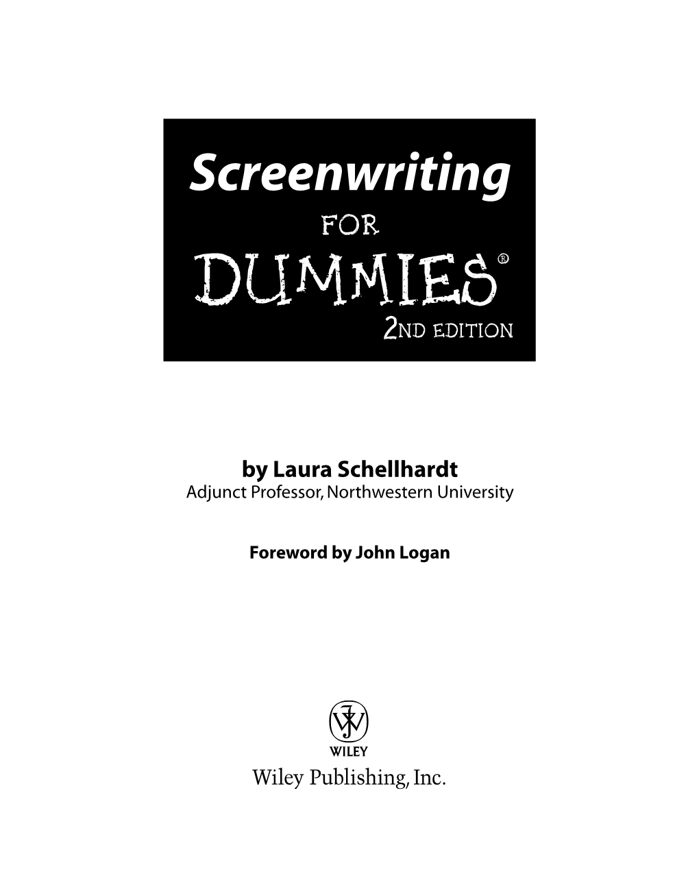 Screenwriting for Dummies‰