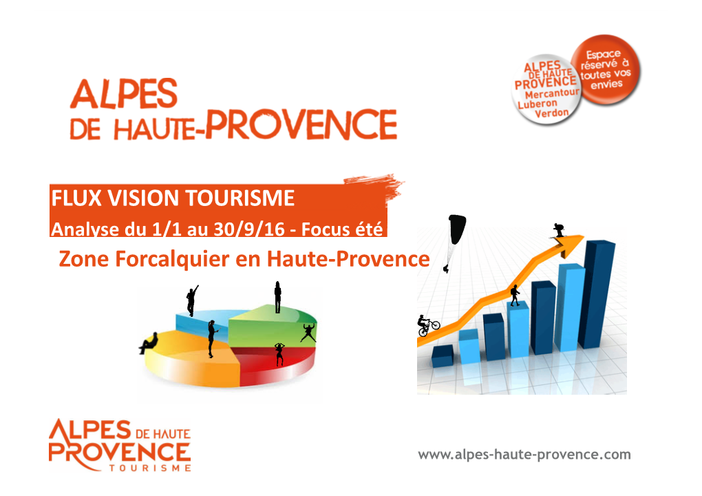FLUX VISION TOURISME Zone Forcalquier En Haute-‐Provence