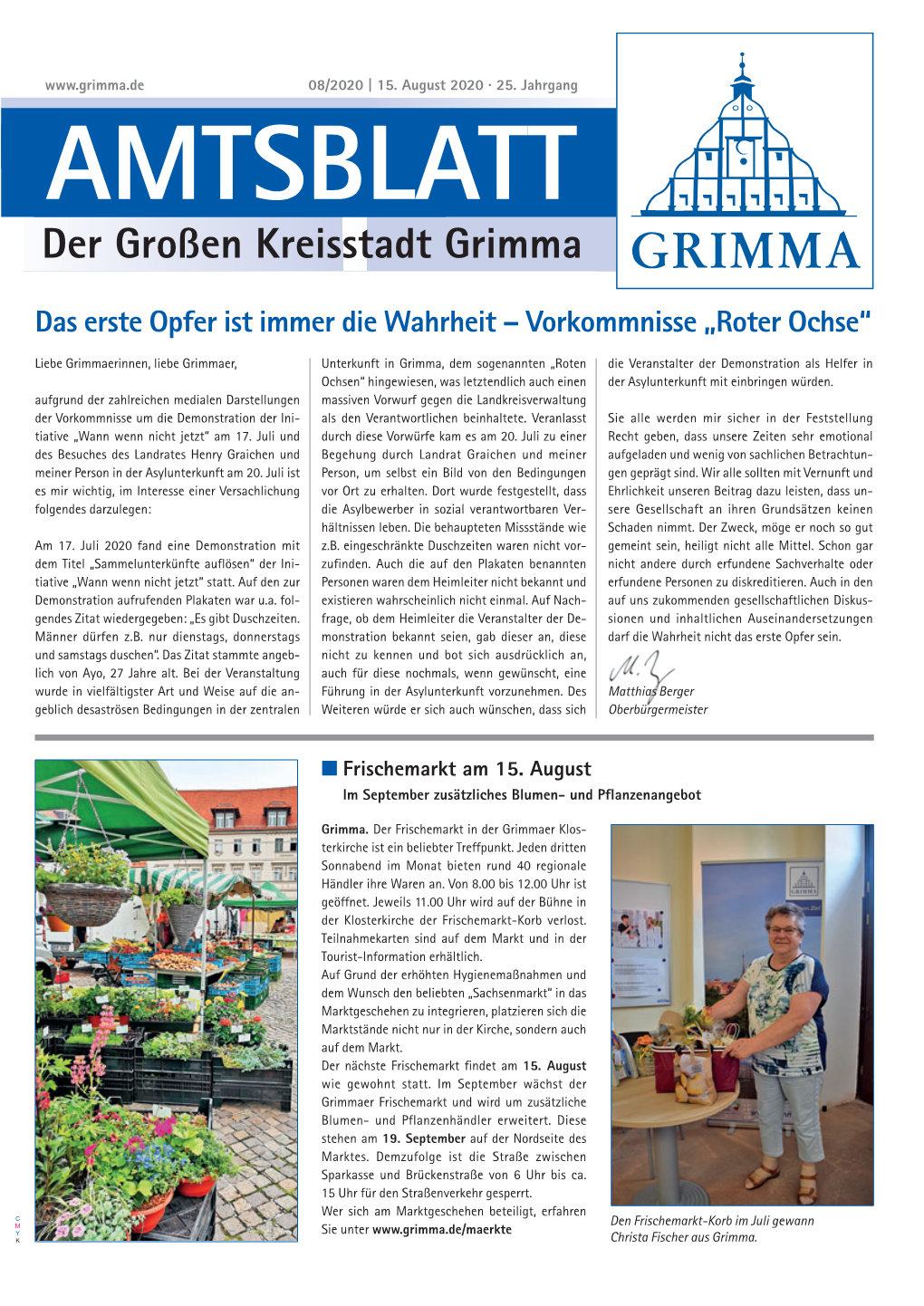 AMTSBLATT Der Großen Kreisstadt Grimma