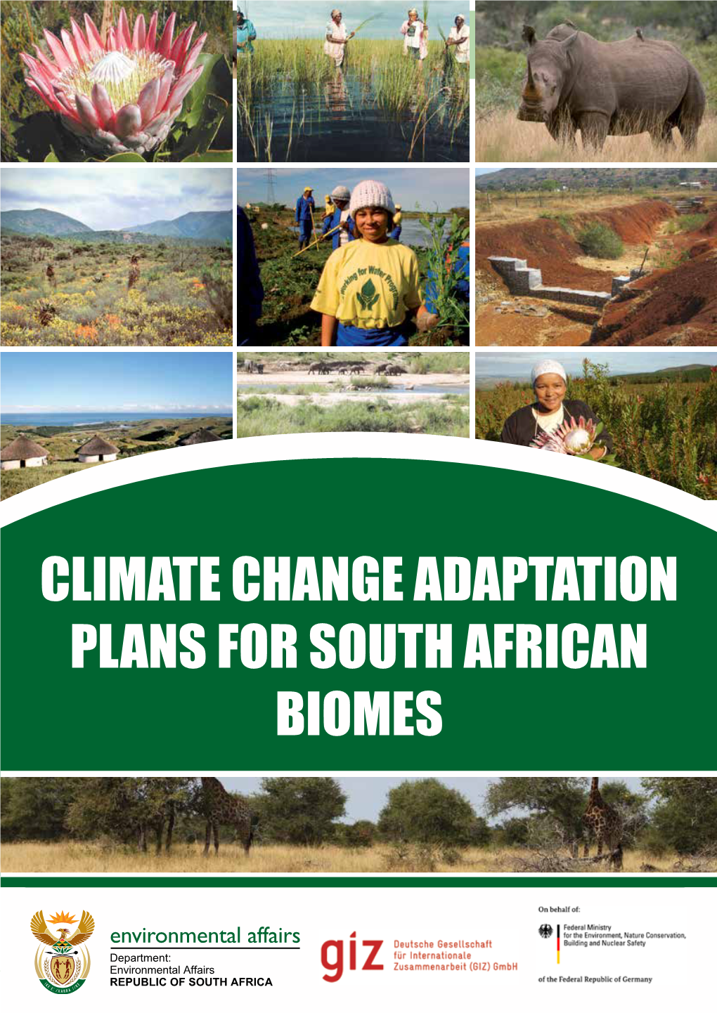 Climate Change Adaptation Plans for South African Biomes