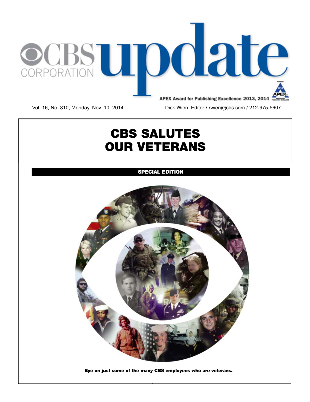Cbs Salutes Our Veterans