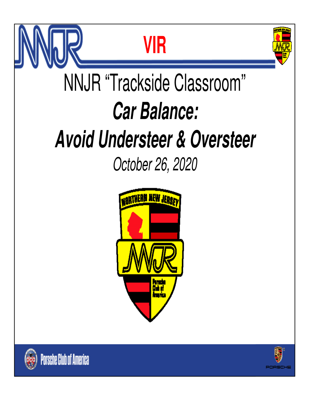 “Trackside Classroom” Car Balance: Avoid Understeer & Oversteer