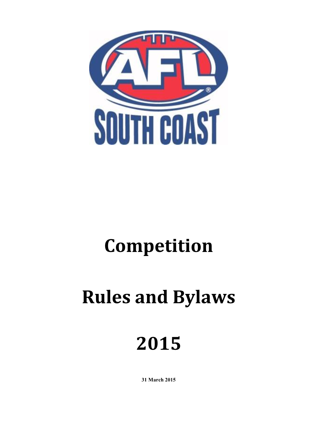 Nsw Afl Regulations