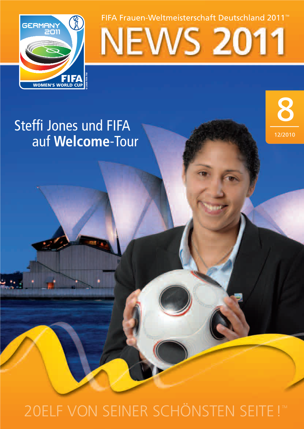 Steffi Jones Und FIFA Auf Welcome-Tour