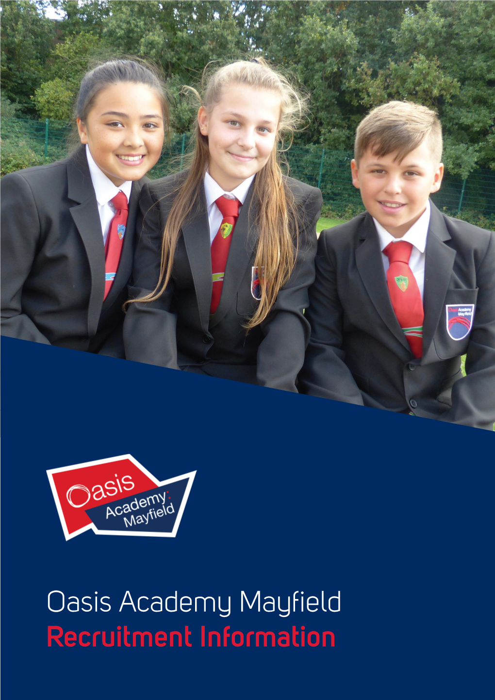 Oasis Academy Mayfield Recruitment Information Thank You for Showing an Interest in Becoming Part of Our Academy