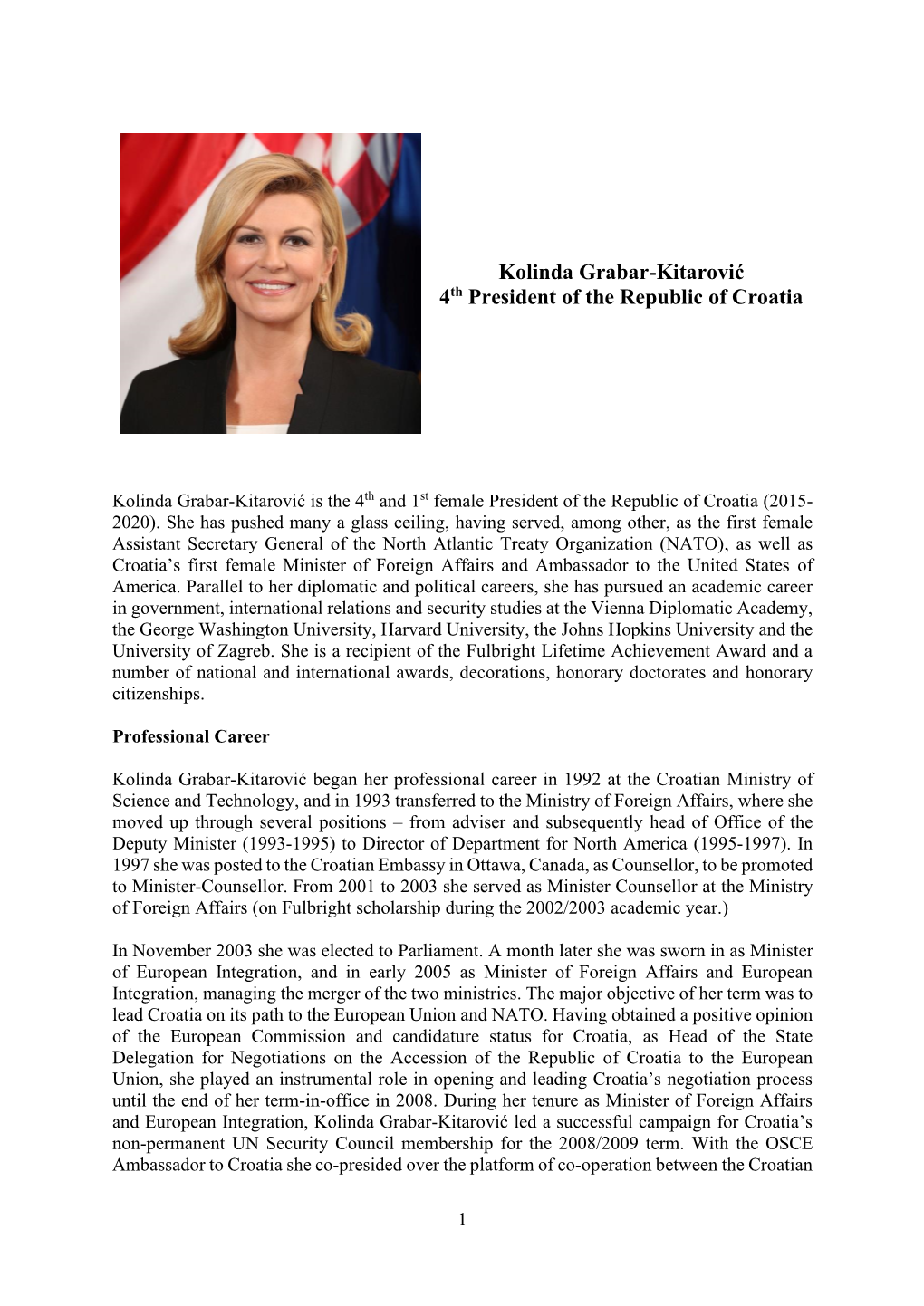 Grabar Kitarovic Kolinda CV.Pdf