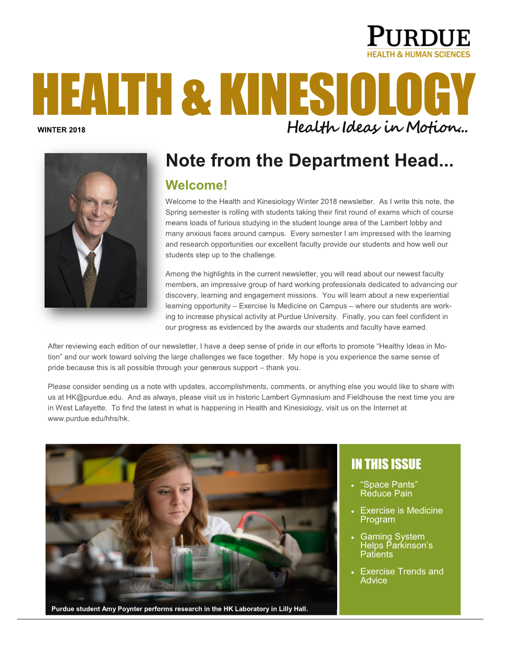 Health & Kinesiology